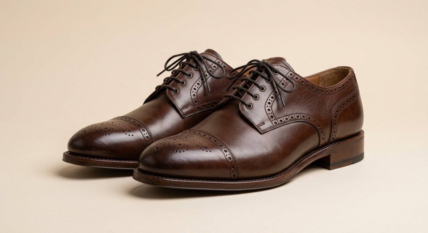 Derbies en cuir homme